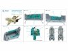 Quinta Studio QD72257 MiG-21MF (Gorkiy plant) 3D-Printed & coloured Interior on decal paper (Eduard) 1/72